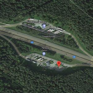 Parkplatz Laubenschlag A6 bei Amberg